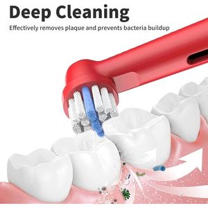 16 pz testine di ricambio Ultra morbide per Braun per bambini con spazzolino elettrico compatibile USB/batteria per uso auto - Product Image 2