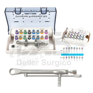 Kit de Implantes Dentales Manuales Universales, Certificado CE, Llave Dinamométrica, Destornilladores, Removedor, Juego de Instrumentos Quirúrgicos - Product Image 4