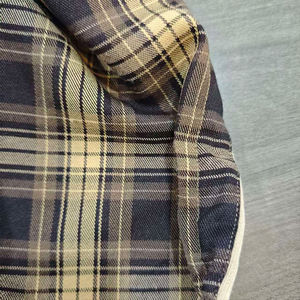 Sudadera con Capucha de Franela Reversible de Doble Capa Personalizada OEM, Chaqueta Cuadrada con Cremallera y Estampado a Cuadros para Hombre y Mujer, 100% Algodón, Gruesa, Bordada e Impresa - Product Image 4