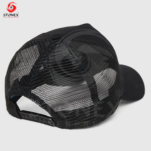 Gorra de camionero para hombre Ajustable Transpirable Lujo Espuma en blanco Algodón Sombrero de ocio Gorras de camionero Verano - Product Image 6