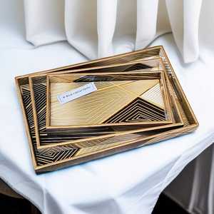 High on Demand Transform Your <b>Coffee</b> Table with a Stylish Serving Tray Tips for Chic and Functional Decor Available at Low Price - Product Image 2