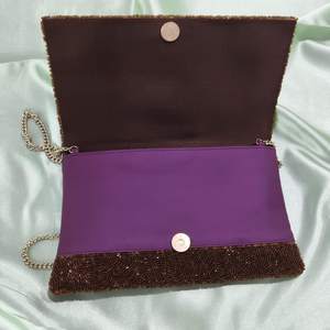 Bolso de hombro con cuentas de flores Bolso de tulipán con cuentas Bolso floral, Bolso bohemio chic, Bolso de hombro de primavera, Monedero con cuentas, Bolso hecho a mano - Product Image 5