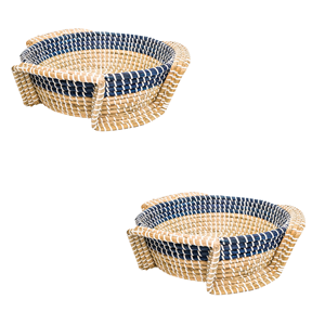 Special Design Eco-Friendly Seagrass Serving Fruit Bowl Home Party Decor Bohemian Style Lightweight Non-Toxic <b>Cheap</b> Price - Product Image 4