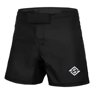 Vente en gros de shorts MMA à sublimation entièrement personnalisés pour hommes shorts de combat légers de qualité supérieure à taille personnalisée