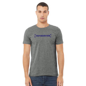 Camiseta de Algodón de Corte Regular para Hombre, Camiseta de Manga Corta de Color Sólido para Fitness - Product Image 1