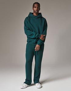 Alta calidad 100% algodón Jogger invierno nuevo estilo apilado chándal pantalones de chándal acampanados de gran tamaño y conjunto de sudadera - Product Image 3