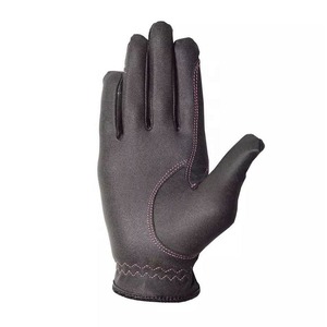 Gants d'équitation d'hiver unisexes en cuir/polyester, à doigts entiers, imperméables, avec fermeture magnétique, légers, pour l'équitation en plein air - Product Image 5