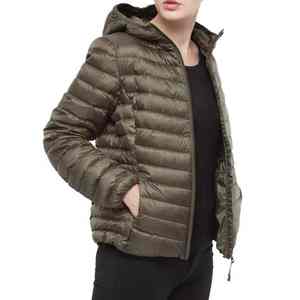 Chaquetas de mujer de marca personalizada Puffer Precio al por mayor Servicio OEM Nuevo estilo Chaquetas de mujer Chaqueta acolchada transpirable para mujer - Product Image 3