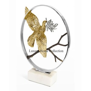 La fábrica más demandada, venta al por mayor, escultura llamativa de Color negro, estatua decorativa de Mesa para el hogar y la Oficina a precio barato - Product Image 3