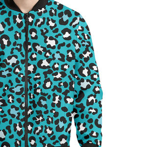 Veste bomber à sublimation pour homme, style tendance, personnalisable, coupe-vent, fabrication directe d'usine - Product Image 4