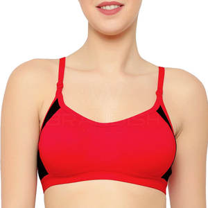 Soutien-gorge de sport taille personnalisée au design unique pour dames soutien-gorge de sport respirant et confortable disponible en stock - Product Image 1