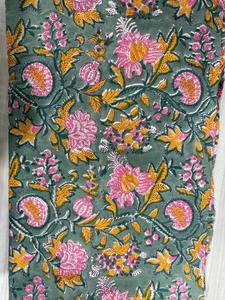 Nuevas telas de algodón estampadas a mano exclusivas de 60*60 cm, 100% algodón puro, telas del grupo Taj disponibles en stock. - Product Image 6