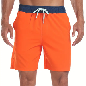 Short de sport actif de qualité supérieure Design à cordon de serrage ultra-confortable Couleurs unies polyvalentes Tissu en maille respirante Cargo de fitness d'été - Product Image 2