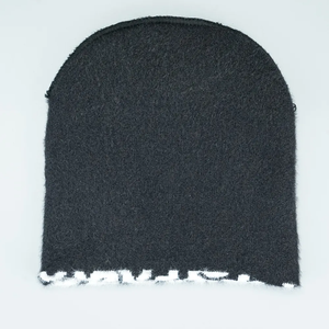 หมวกบีนนี่ขนแกะขน100% สำหรับชายและหญิงหมวกบีนนี่กันหนาวสีทึบมีความยืดหยุ่นสำหรับฤดูหนาวและฤดูหนาว - Product Image 3