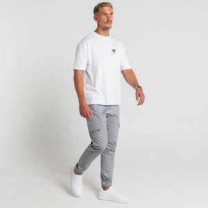 Veste coupe-vent 100% coton coupe ajustée pour hommes, légère, écologique, multi-poches, vêtements de travail d'extérieur décontractés, streetwear personnalisé - Product Image 2