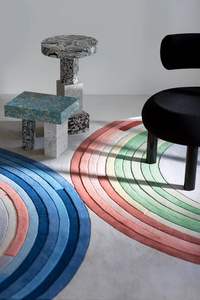 Magnifiques tapis tuftés à la main Tapis décoratif moderne personnalisé en acrylique fait à la main Tapis de chambre en laine - Product Image 3