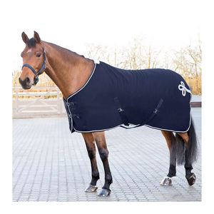 Haute qualité nouveau cheval d'hiver tapis anti-boulochage étoile impression imperméable polaire et coton doublure avec nylon élégant et pratique - Product Image 1