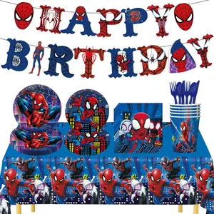 Детские украшения для дня рождения Человека-паука