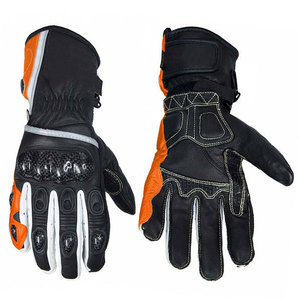 Guantes de moto deportivos con pantalla táctil para hombre, diseño personalizado, protección completa para dedos, guantes de moto - Product Image 2