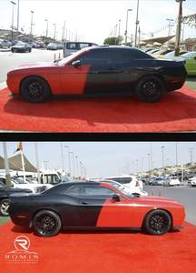 Dodge Challenger Coupé Bicolore Rosso e Nero, Cerchi da 20 Pollici, Fari Alogeni, Sedili in Pelle, Aria Condizionata Automatica, Sedile Elettrico del Conducente - Product Image 5