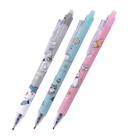 Foska Stylos Gel Gomme Étudiants Mignons Bleus 0.5MM – Ensemble de Stylos Gel Effaçables pour Bureau et Fournitures Scolaires