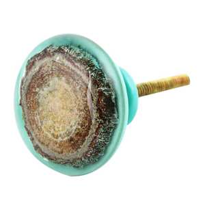 Pomo de Puerta Redondo de Piedra de Mármol Pulido, Color, Forma y Tamaño Personalizados, Hecho en India - Product Image 2