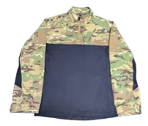 Camisa Táctica de Manga Larga para Hombre con Protección UV, Diseño Multibolsillos para Campismo, Senderismo y Uniformes de Seguridad - Product Image 1