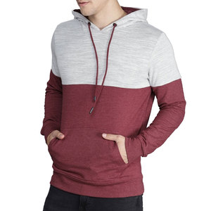 Sweat à capuche décontracté pour homme en coton tricoté 100 % écologique et respirant avec poche, coupe classique, idéal pour l'hiver - Product Image 1