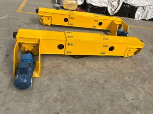 Ensemble de chariot d'extrémité de bloc en L de qualité supérieure pour pont roulant Double poutre EOT grue équipement de chariot de levage industriel - Product Image 4