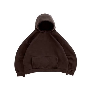 Sudadera con Capucha Extra Grande de Algodón Grueso de 450 g/m², Estilo Kanye West, con Hombros Caídos - Product Image 2