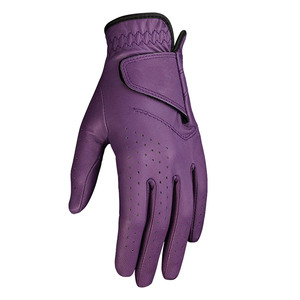 Guantes de golf de cuero fáciles de ajustar Producto transpirable duradero Guantes de golf de hombre de tacto ultra suave de la mejor calidad para adultos - Product Image 1