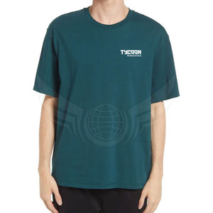 เสื้อยืดผู้ชายราคาสมเหตุสมผลในการออกแบบสีทึบโลโก้ของคุณเองเสื้อยืดผู้ชาย - Product Image 2