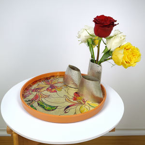 Florero de laca hecho a mano de Vietnam, artesanía de Material Natural tradicional para almacenamiento diario, gran venta-LV6016 - Product Image 5