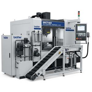 Système de convoyeur à copeaux et de gestion Brother pour l'usinage des métaux CNC - Efficace, durable, haute performance, garantie 1 an - Product Image 1