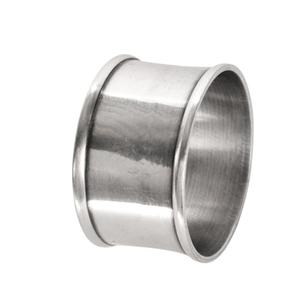 Rond de serviette en métal en alliage rond de conception Simple fantaisie Table de luxe décorative pour le dîner de fête de mariage pour des cadeaux - Product Image 1