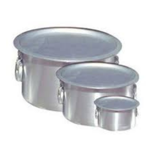 Bhagona de aluminio tradicional para arroz Bhagona de aluminio duradero para cocinar arroz Olla de estofado de arroz de aluminio - Product Image 2