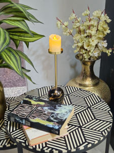 Portavelas con forma de copa de Metal para mesa con Base, portavelas moderno de mármol y hierro, portavelas de Metal Multicolor - Product Image 3