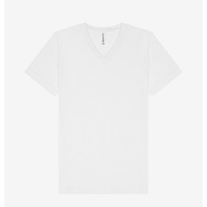 เสื้อยืดคอวีสีทึบมาใหม่เสื้อยืดสีดำแบบกำหนดเองสำหรับชายและหญิงระบายอากาศเสื้อยืดคอวีใช้ได้ทั้งชายและหญิงมีส่วนลดจำนวนมาก - Product Image 3