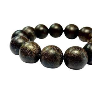 Viet Nam Agarwood estilo étnico cadenas naturales sumergible Tigre moteado budista Rosario joyería masculina cuentas de madera - Product Image 5