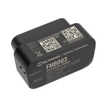 Rastreador GPS Teltonika FMB003, Lector OBD-CAN BUS, GLONASS/GPRS/GSM en Tiempo Real, Compatible con Tarjeta SD y PC, para RPM del Motor, Nivel de Combustible y Detección de Fallas