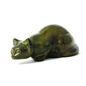 Latest Design Black <b>Cat</b> Cremation Pet <b>Urn</b> for Sale New Arrival Pet Shape Metal <b>Urn</b> for Pet Ask Keeping <b>Urn</b> - Product Image 6