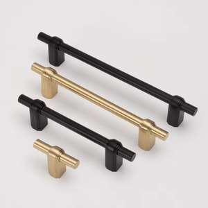 Juego de manijas de puerta negras en varios tamaños, perfecto para puerta principal, dormitorio, cocina y oficina, ideal para interiores modernos - Product Image 5