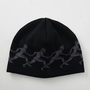 Wholesale Custom Logo Design Black Men's <b>Beanies</b> For Outwears <b>Streetwear</b> <b>Beanie</b> Caps For Mens Comfortable Knitted Style jacquard - Product Image 4