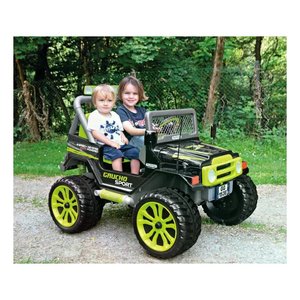 Voiture électrique Gaucho Sport 12V 12Ah noire et verte 131x90cm IGOD0112 Autre véhicule jouet - Product Image 4