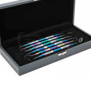 Kit de Curetas Dentales Periodontales Gracey con Mango Antideslizante, Acero Inoxidable de Grado Quirúrgico, Herramientas de Limpieza Dental - Product Image 5
