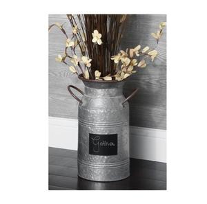 Mayorista Fabricante Antiguo Galvanizado Maceta Hecha A Mano Navidad Decoración Mesa Decoración Diseño Clásico Florero - Product Image 1