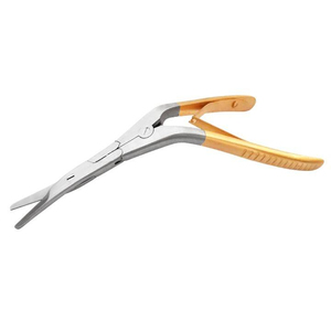 QNQ Premium Quality Caplan TC Ciseaux nasaux coudés Source d'alimentation manuelle améliorée pour couper l'ensemble d'instruments de cartilage à septum lourd - Product Image 3