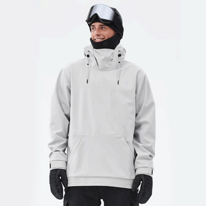 Veste de ski pour homme à capuche, imprimée, imperméable, coupe-vent, grande taille, fermeture éclair, respirante - Tex, pour le snowboard en hiver - Product Image 1