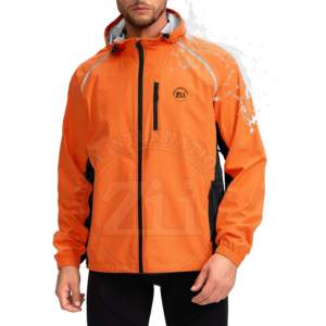 Chaleco de Seguridad Reflectante de Alta Visibilidad de Algodón ANSI Clase 2, Suministro de Fábrica, con LED Intermitente, Logotipo Personalizado para Trabajo, Impermeable, Ligero, para Lluvia - Product Image 1