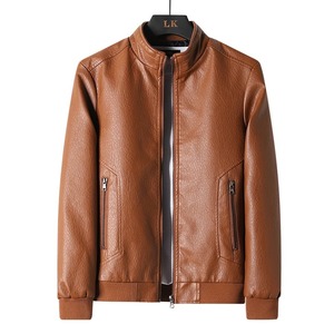 Wholesale Men's Racer Motorcycle Leather Jackets Original Winter <b>Coat</b> <b>Black</b> Brown <b>Fur</b> <b>Hood</b> Fashionable Jaqueta De Couro - Product Image 1